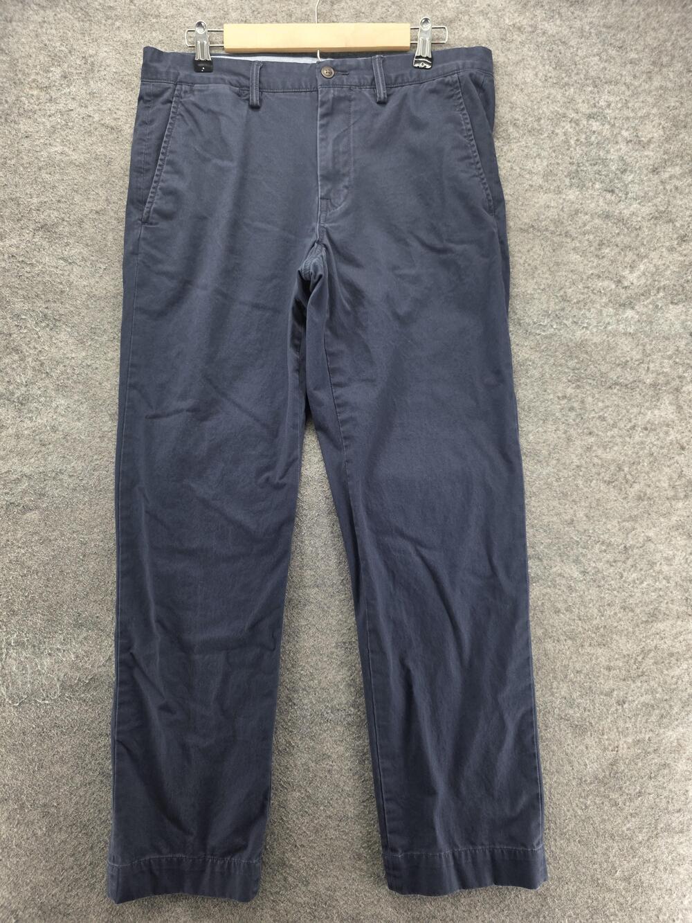 Polo Ralph Lauren Pants Mens 32x30 Blue Chino Regular Fit Stretch Cotton Spandex